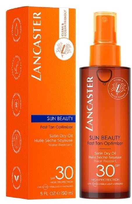 Buy Lancaster Sun Beauty Fast Tan Optimizer Satin Dry Oil Spf30 150 - Ml online in Pakistan. 100% Authentic produc at Glamivo.pk. Fast shipping with cash on delivery