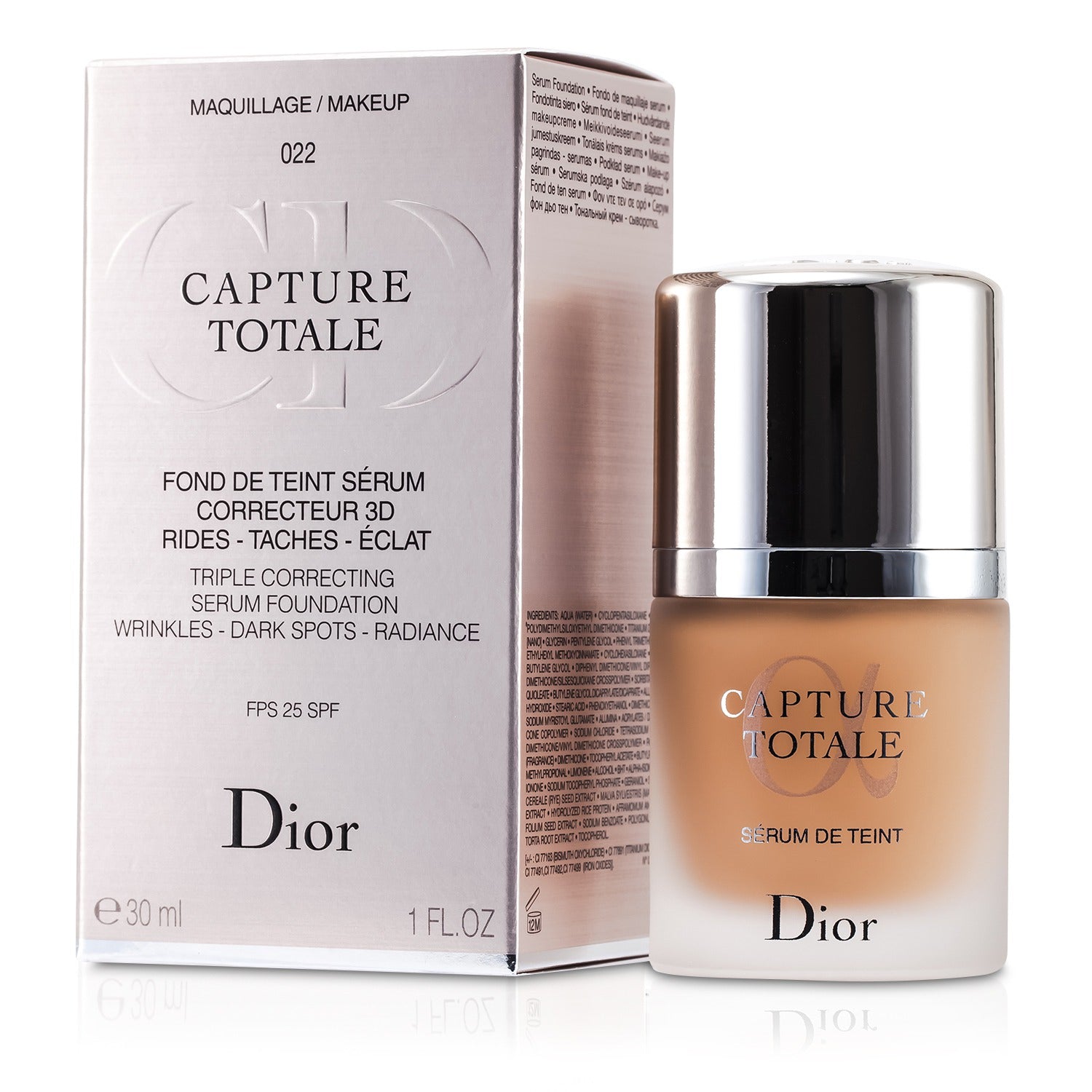 Buy Dior Capture Totale Triple Correcting Serum Foundation - 022 Cameo online in Pakistan. 100% Authentic produc at Glamivo.pk. Fast shipping with cash on delivery