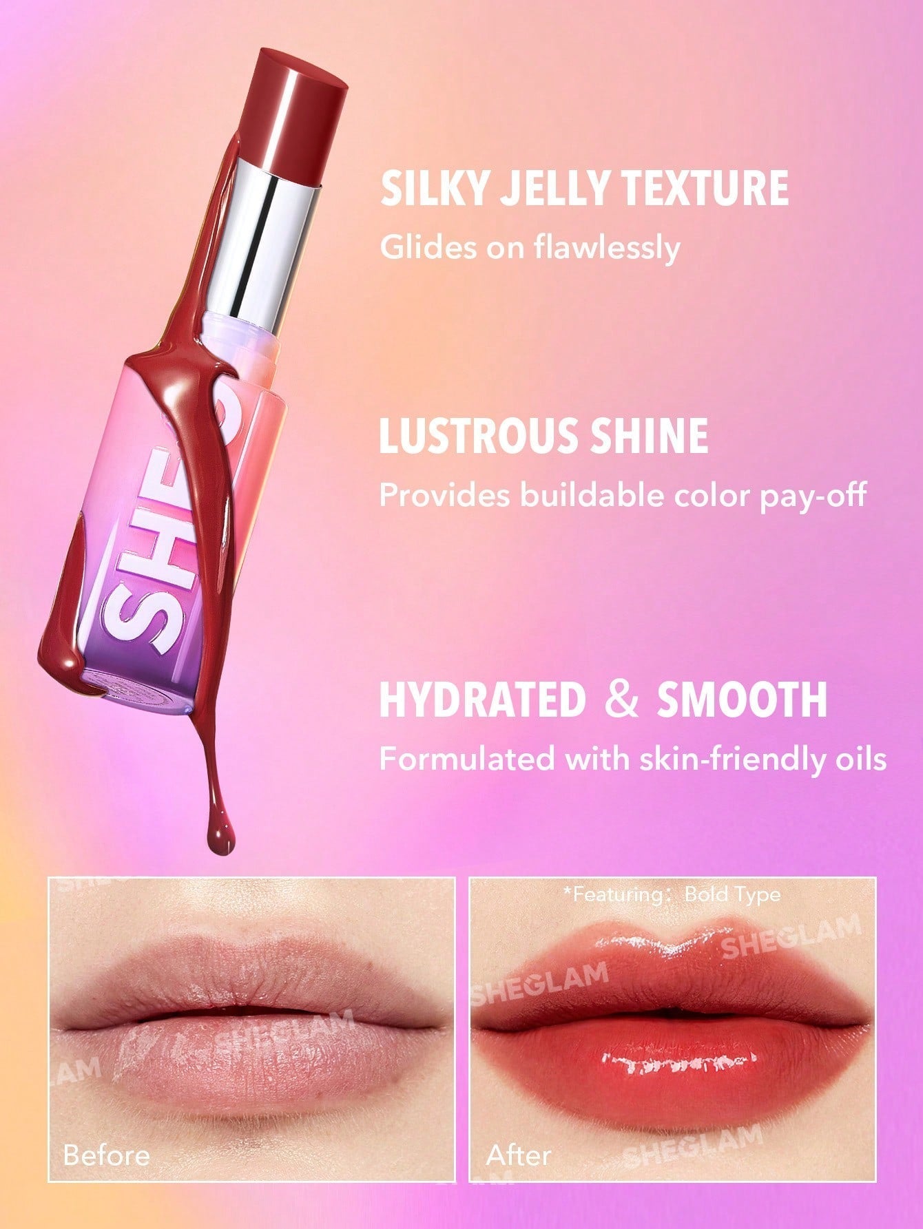 Buy SHEGLAM Mirror Kiss High-Shine Lipstick-High Key online at Glamivo. 100% Authentic Product Guarantee. Fast & Free Shipping all over the Pakistan. Cash on Delivery Available.