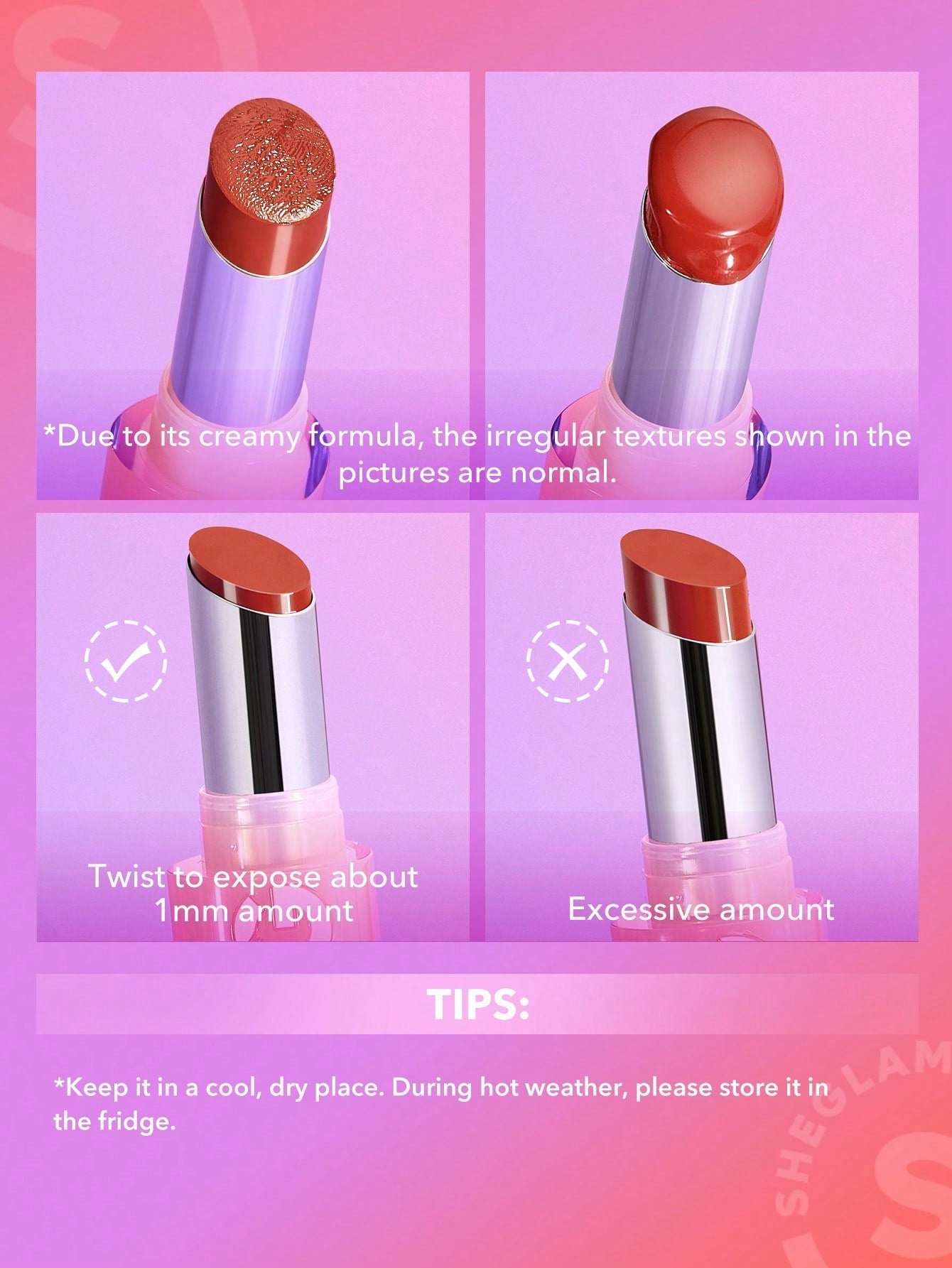 Buy SHEGLAM Mirror Kiss High-Shine Lipstick-Rule Breaker online at Glamivo. 100% Authentic Product Guarantee. Fast & Free Shipping all over the Pakistan. Cash on Delivery Available.