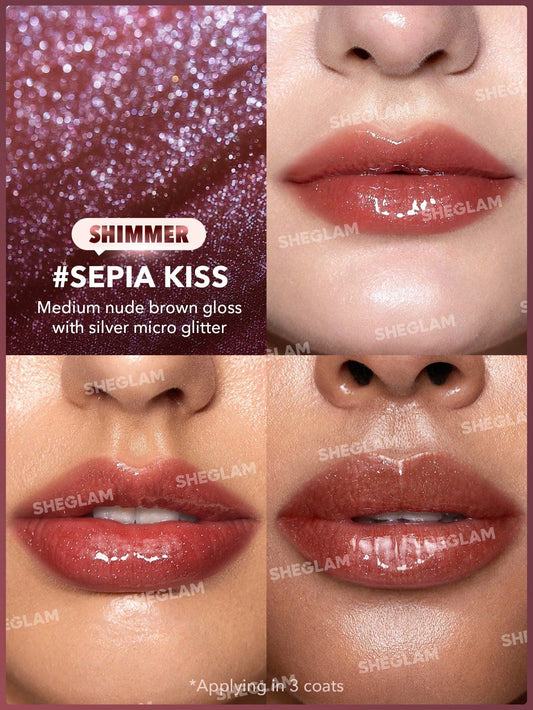 Buy SHEGLAM Pout-Perfect Shimmer Lip Plumper-Sepia Kiss online at Glamivo. 100% Authentic Product Guarantee. Fast & Free Shipping all over the Pakistan. Cash on Delivery Available.