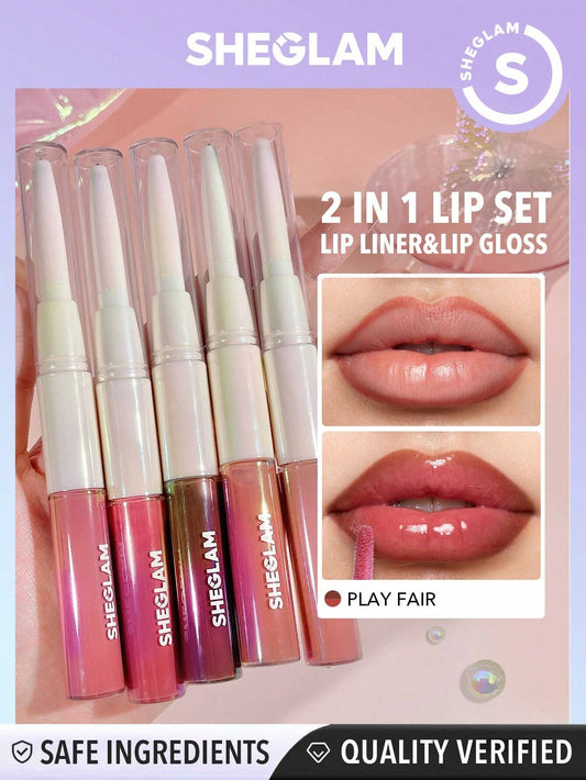 Buy SHEGLAM Lip Rules Liner & Gloss Pen online at Glamivo. 100% Authentic Product Guarantee. Fast & Free Shipping all over the Pakistan. Cash on Delivery Available.