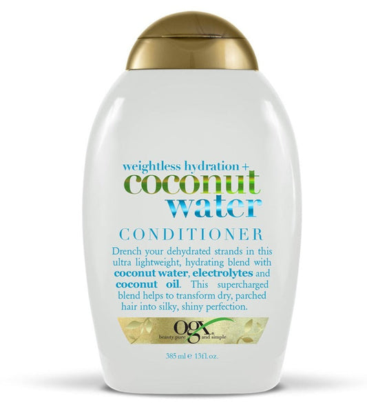 Buy OGX Weightless Hydration Coconut Water Conditioner - 385ml online in Pakistan. 100% Authentic produc at Glamivo.pk. Fast shipping with cash on delivery