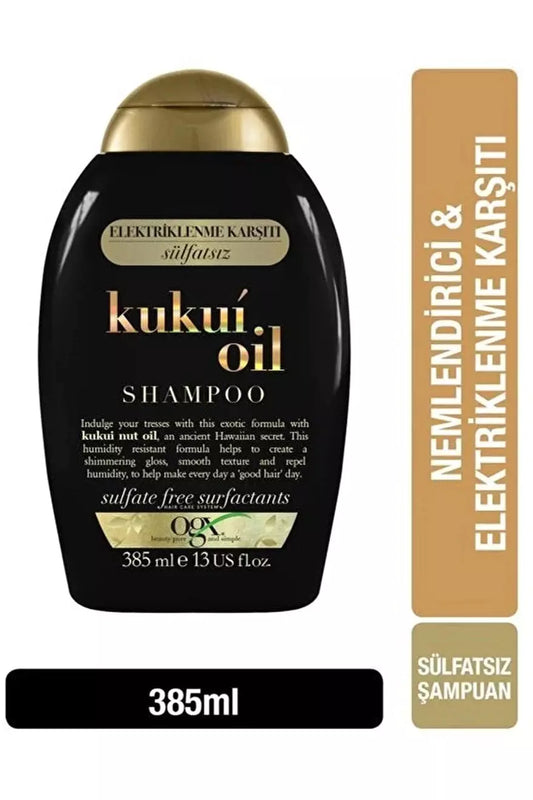 Buy OGX Hydrate & Defrizz Kukio Oil Shampoo - 385ml online in Pakistan. 100% Authentic produc at Glamivo.pk. Fast shipping with cash on delivery