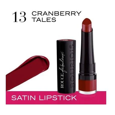 Buy Bourjois Rouge Fabuleux Lipstick - 13 Cranberry Tales online in Pakistan. 100% Authentic produc at Glamivo.pk. Fast shipping with cash on delivery