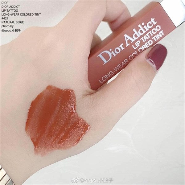 Buy Dior Addict Lip Tattoo Long Wear Colored Tint Lipstick - 421 Natural Beige online in Pakistan. 100% Authentic produc at Glamivo.pk. Fast shipping with cash on delivery