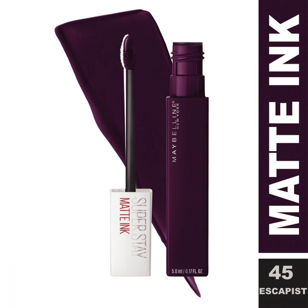 Shop Maybelline Superstay Matte Ink Liquid Lipstick - 45 Escapist online in Pakistan. 100% Authentic produc at Glamivo.pk. Fast shipping with cash on delivery