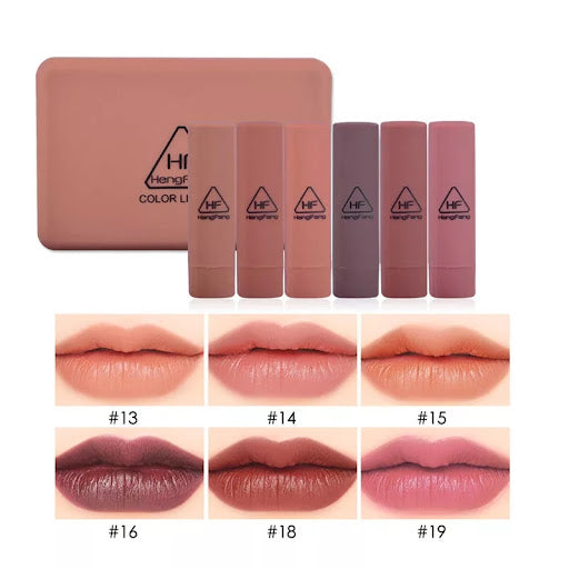 Buy Heng Fang Mini Lipstick Pack Of 6 Shade online in Pakistan. 100% Authentic produc at Glamivo.pk. Fast shipping with cash on delivery