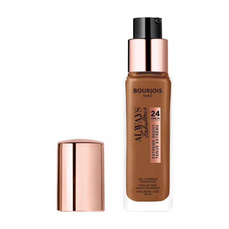 Buy Bourjois Always Fabulous 24H Liquid Foundation - 600 Chocolate online in Pakistan. 100% Authentic produc at Glamivo.pk. Fast shipping with cash on delivery