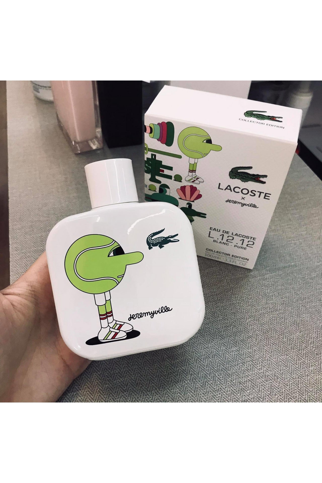 Buy Lacoste x Jeremyville Blanc Pure Collector Edition for Men - 100ml online in Pakistan. 100% Authentic produc at Glamivo.pk. Fast shipping with cash on delivery