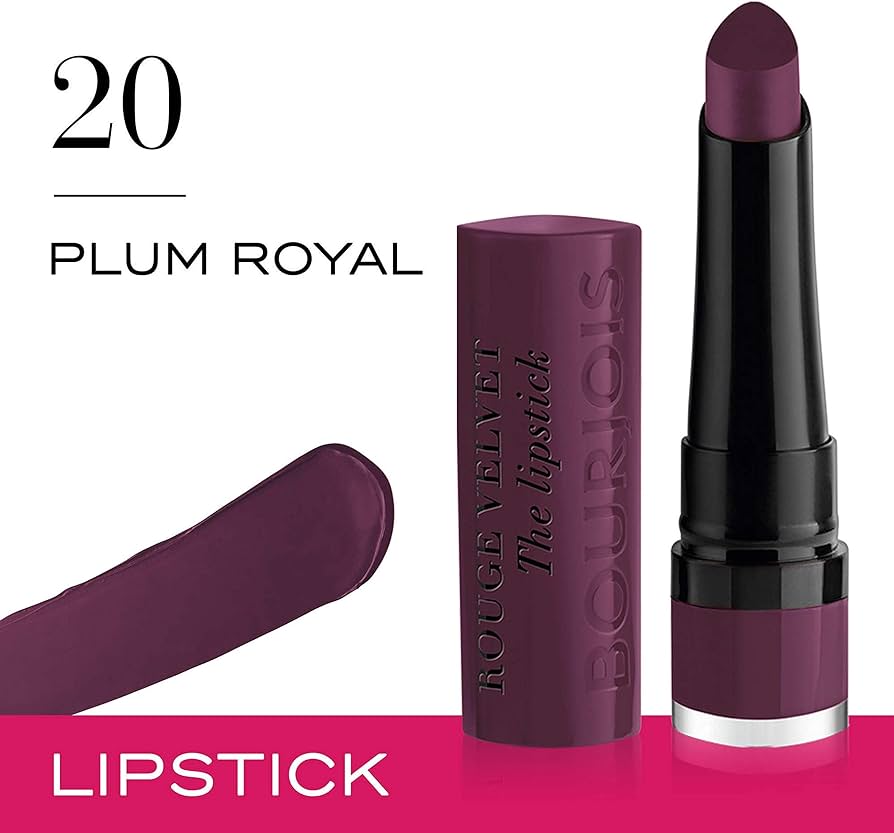 Buy Bourjois Rouge Velvet The Lipstick - 20 Plum Royal online in Pakistan. 100% Authentic produc at Glamivo.pk. Fast shipping with cash on delivery