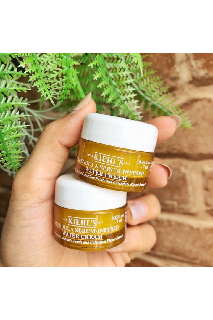 Buy Kiehl's Calendula Serum Infused Water Cream - 7ml online in Pakistan. 100% Authentic produc at Glamivo.pk. Fast shipping with cash on delivery