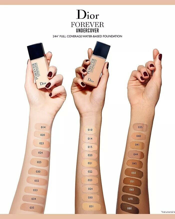 Buy Dior Forever Undercover 24H Wear Full Coverage Fresh Weightless Foundation - 011 online in Pakistan. 100% Authentic produc at Glamivo.pk. Fast shipping with cash on delivery