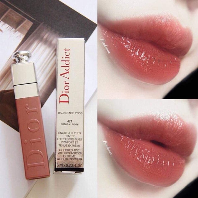 Buy Dior Addict Lip Tattoo Long Wear Colored Tint Lipstick - 421 Natural Beige online in Pakistan. 100% Authentic produc at Glamivo.pk. Fast shipping with cash on delivery