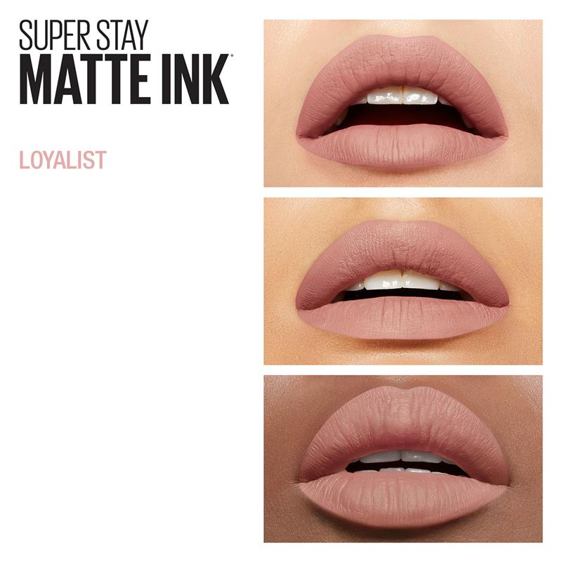 Shop Maybelline Superstay Matte Ink Liquid Lipstick - 05 Loyalist online in Pakistan. 100% Authentic produc at Glamivo.pk. Fast shipping with cash on delivery