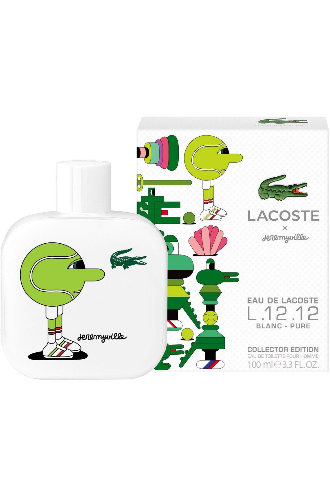 Buy Lacoste x Jeremyville Blanc Pure Collector Edition for Men - 100ml online in Pakistan. 100% Authentic produc at Glamivo.pk. Fast shipping with cash on delivery