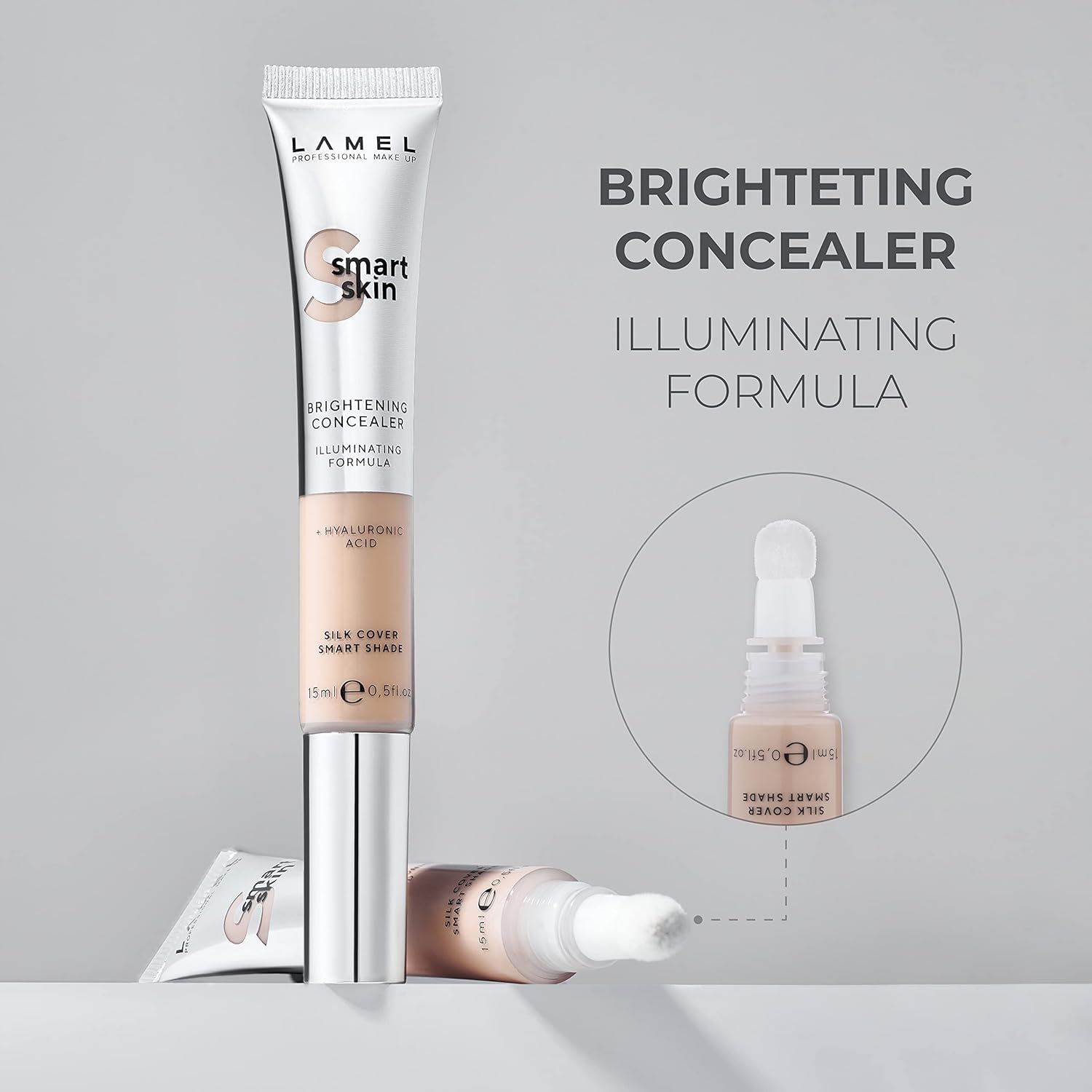 Buy LAMEL Smart Skin Brightening Concealer ?401 Light Beige online at Glamivo. 100% Authentic Product Guarantee. Fast & Free Shipping all over the Pakistan. Cash on Delivery Available.