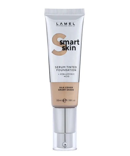 Buy LAMEL Smart Skin Serum Tinted Foundation ?407 Peach Beige 35ml online at Glamivo. 100% Authentic Product Guarantee. Fast & Free Shipping all over the Pakistan. Cash on Delivery Available.