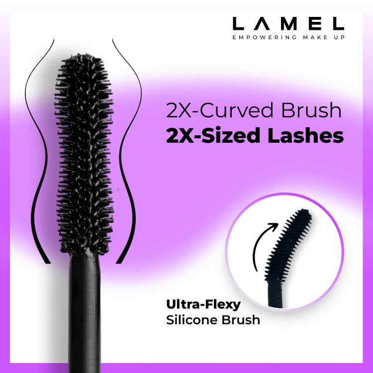 Buy LAMEL Volume Over Size Mascara 10ml online at Glamivo. 100% Authentic Product Guarantee. Fast & Free Shipping all over the Pakistan. Cash on Delivery Available.