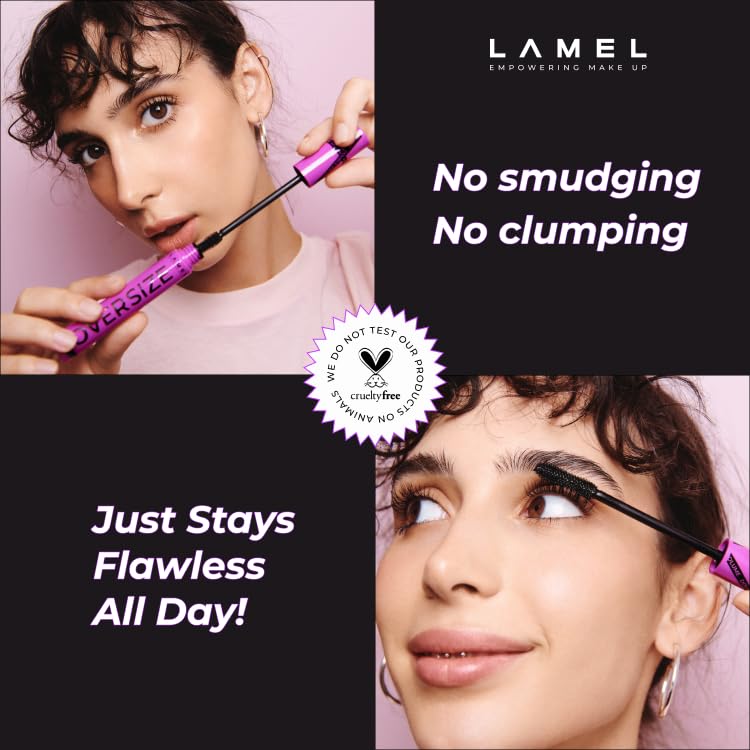 Buy LAMEL Volume Over Size Mascara 10ml online at Glamivo. 100% Authentic Product Guarantee. Fast & Free Shipping all over the Pakistan. Cash on Delivery Available.