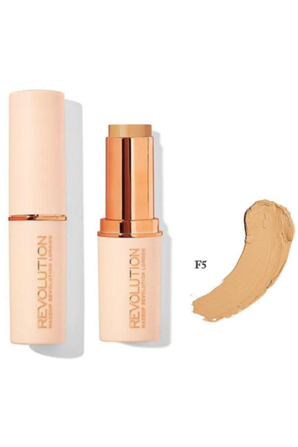 Buy Revolution Fast Base Stick Foundation - F5 online in Pakistan. 100% Authentic produc at Glamivo.pk. Fast shipping with cash on delivery