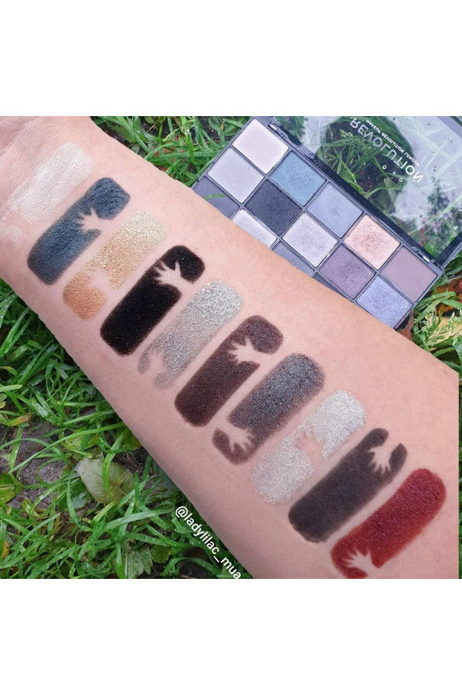 Buy Revolution Reloaded Eyeshadow Palette - Blackout online in Pakistan. 100% Authentic produc at Glamivo.pk. Fast shipping with cash on delivery