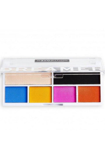 Buy Revolution Relove Colour Play Dreamer Eyeshadow Palette online in Pakistan. 100% Authentic produc at Glamivo.pk. Fast shipping with cash on delivery