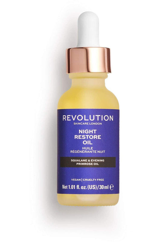 Buy Revolution Skincare Night Restore Oil 30ml online in Pakistan. 100% Authentic produc at Glamivo.pk. Fast shipping with cash on delivery