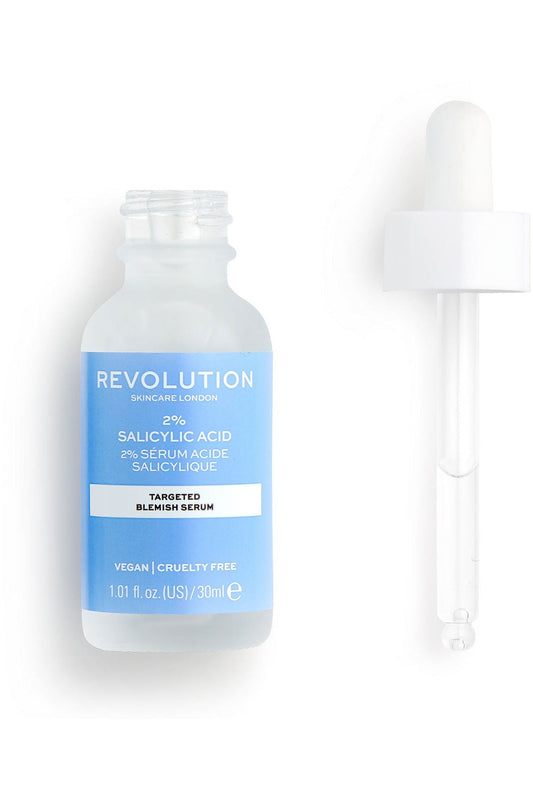 Buy Revolution Skincare 2% Salicylic Acid BHA Anti Blemish Serum - 30ml online in Pakistan. 100% Authentic produc at Glamivo.pk. Fast shipping with cash on delivery