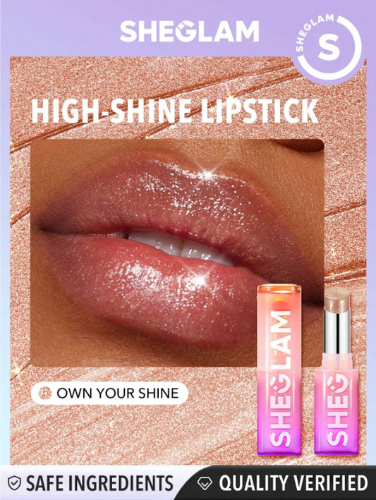 Buy SHEGLAM Mirror Kiss High-Shine Lipstick-Own Your Shine online at Glamivo. 100% Authentic Product Guarantee. Fast & Free Shipping all over the Pakistan. Cash on Delivery Available.