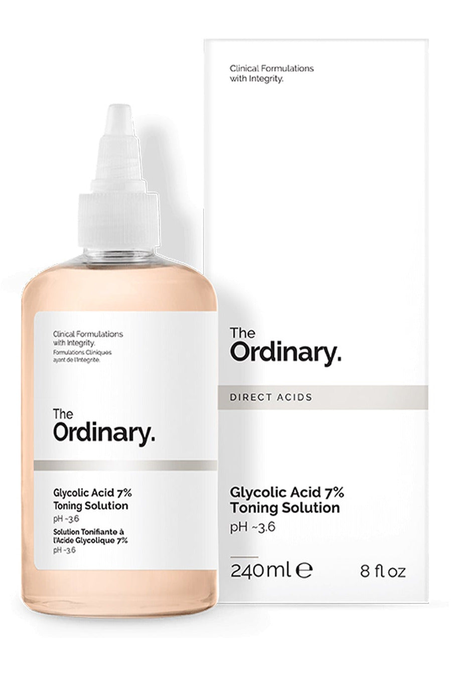 Shop The Ordinary Glycolic Acid 7% Toning Solution 240 - Ml online in Pakistan. 100% Authentic produc at Glamivo.pk. Fast shipping with cash on delivery