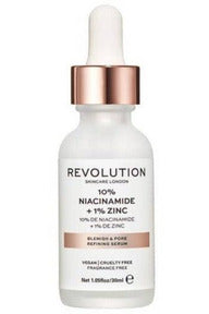 Buy Revolution Skincare 10% Niacinamide 1% Zinc Blemish & Pore Refining Serum - 30ml online in Pakistan. 100% Authentic produc at Glamivo.pk. Fast shipping with cash on delivery