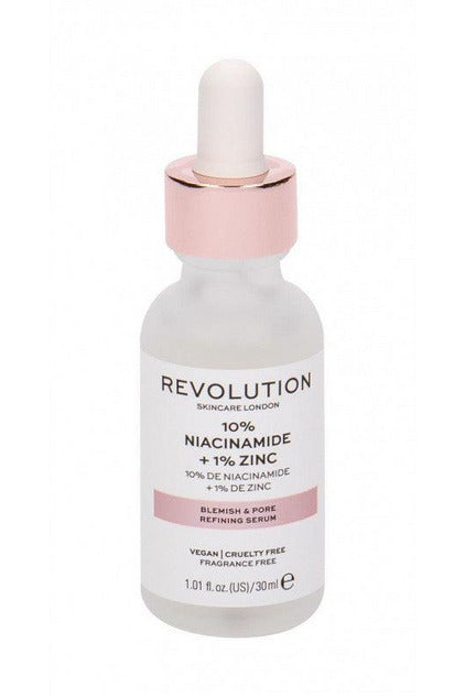 Buy Revolution Skincare 10% Niacinamide 1% Zinc Blemish & Pore Refining Serum - 30ml online in Pakistan. 100% Authentic produc at Glamivo.pk. Fast shipping with cash on delivery