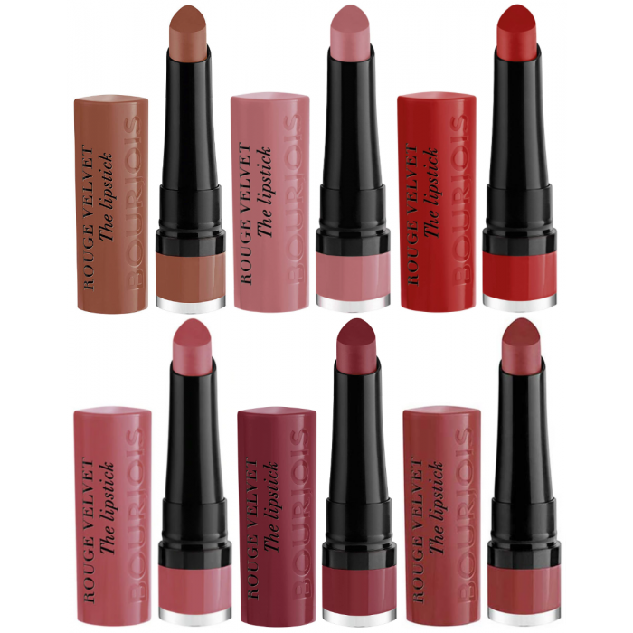 Buy Bourjois Rouge Velvet The Lipstick - 3 Repack online in Pakistan. 100% Authentic produc at Glamivo.pk. Fast shipping with cash on delivery