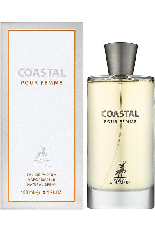 Buy Alhambra Coastal Pour Femme - 100ml online in Pakistan. 100% Authentic produc at Glamivo.pk. Fast shipping with cash on delivery