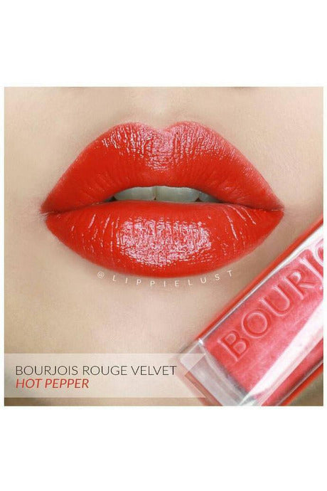 Buy Bourjois Rouge Edition Velvet Lipstick - T03 Hotpepper online in Pakistan. 100% Authentic produc at Glamivo.pk. Fast shipping with cash on delivery