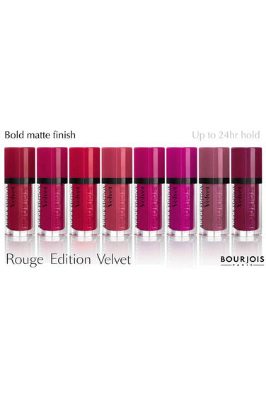 Buy Bourjois Rouge Edition Velvet Liquid Lipstick - T24 Dark Cherie online in Pakistan. 100% Authentic produc at Glamivo.pk. Fast shipping with cash on delivery