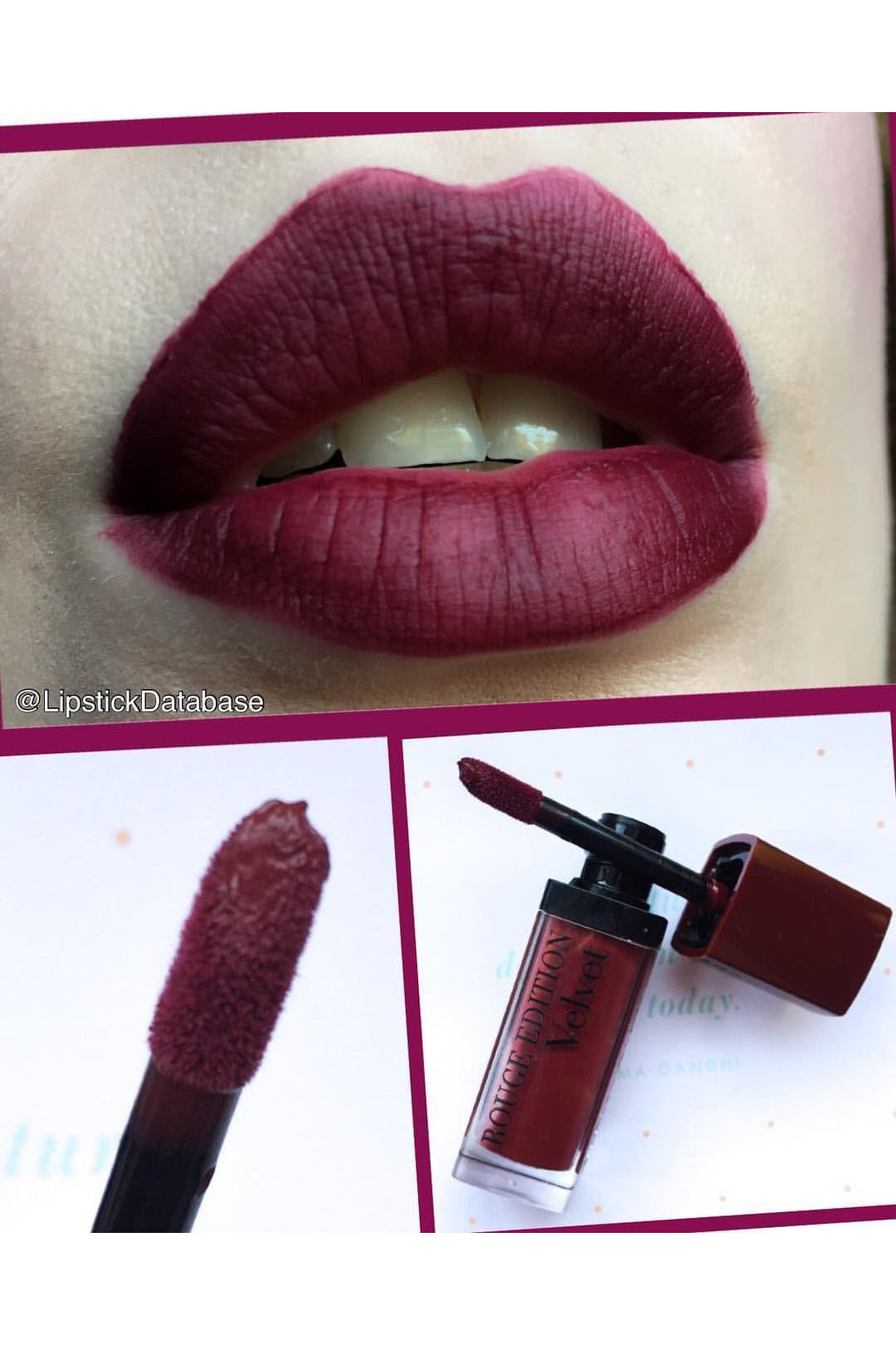 Buy Bourjois Rouge Edition Velvet Liquid Lipstick - T24 Dark Cherie online in Pakistan. 100% Authentic produc at Glamivo.pk. Fast shipping with cash on delivery