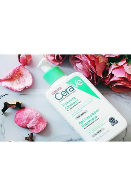 Shop CeraVe Foaming Cleanser for Normal to Oily Skin - 236ml online in Pakistan. 100% Authentic produc at Glamivo.pk. Fast shipping with cash on delivery