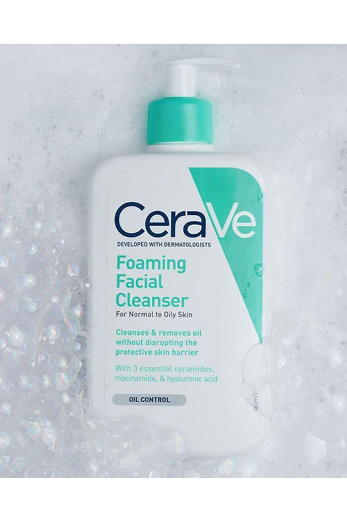 Shop CeraVe Foaming Facial Cleanser for Normal to Oily Skin - 355ml online in Pakistan. 100% Authentic produc at Glamivo.pk. Fast shipping with cash on delivery