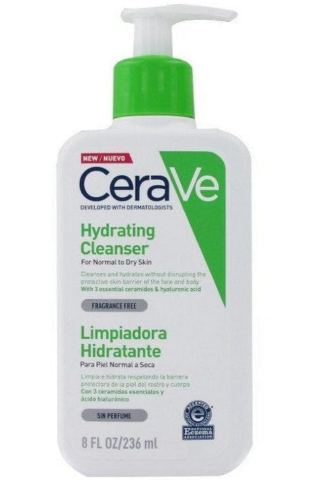 Shop CeraVe Hydrating Cleanser For Normal to Dry Skin - 236 ml online in Pakistan. 100% Authentic produc at Glamivo.pk. Fast shipping with cash on delivery