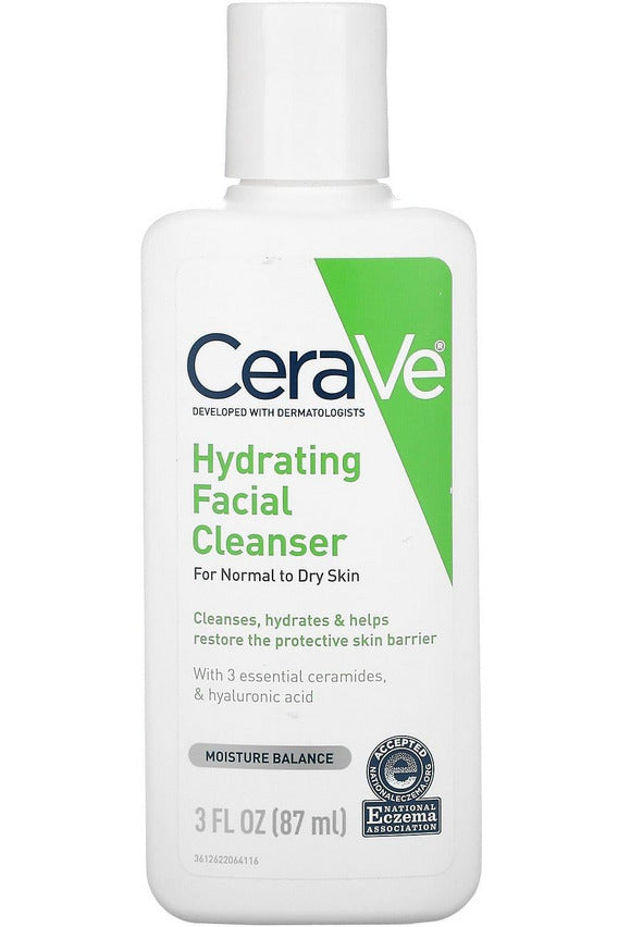 Shop CeraVe Hydrating Facial Cleanser For Normal to Dry Skin - 87 ml online in Pakistan. 100% Authentic produc at Glamivo.pk. Fast shipping with cash on delivery