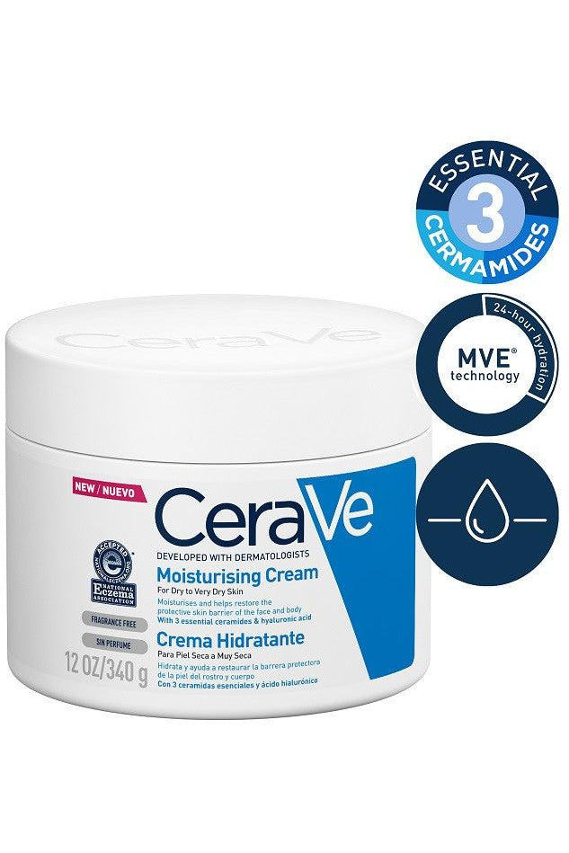 Shop CeraVe Moisturising Cream - 340g online in Pakistan. 100% Authentic produc at Glamivo.pk. Fast shipping with cash on delivery