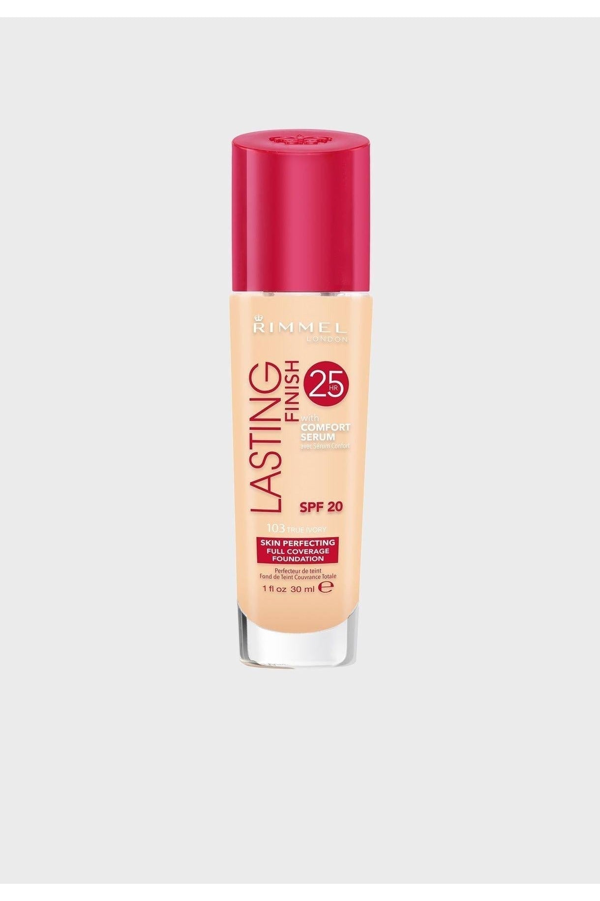 Buy Rimmel London Lasting Finish 25 Hour Foundation - 103 True Ivory online in Pakistan. 100% Authentic produc at Glamivo.pk. Fast shipping with cash on delivery