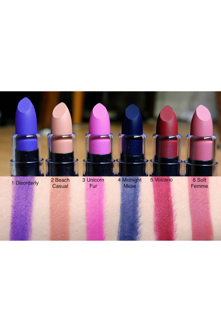 Buy NYX Velvet Matte Lipstick - Violet Voltage online in Pakistan. 100% Authentic produc at Glamivo.pk. Fast shipping with cash on delivery