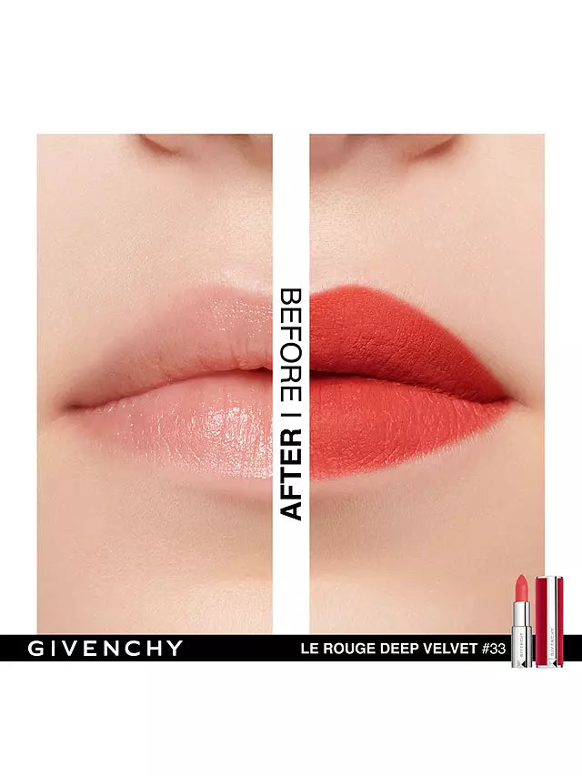 Buy Givenchy Le Rouge Deep Velvet Lipstick - 33 Orange Sable online in Pakistan. 100% Authentic produc at Glamivo.pk. Fast shipping with cash on delivery