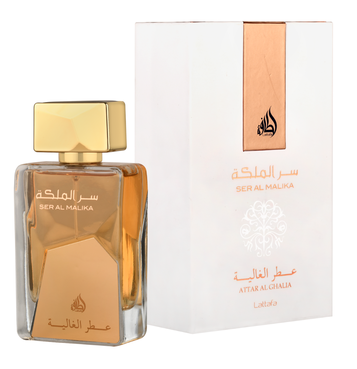 Buy Lattafa Ser Al Malika Attar Al Ghalia EDP for Women - 100ml online in Pakistan. 100% Authentic produc at Glamivo.pk. Fast shipping with cash on delivery