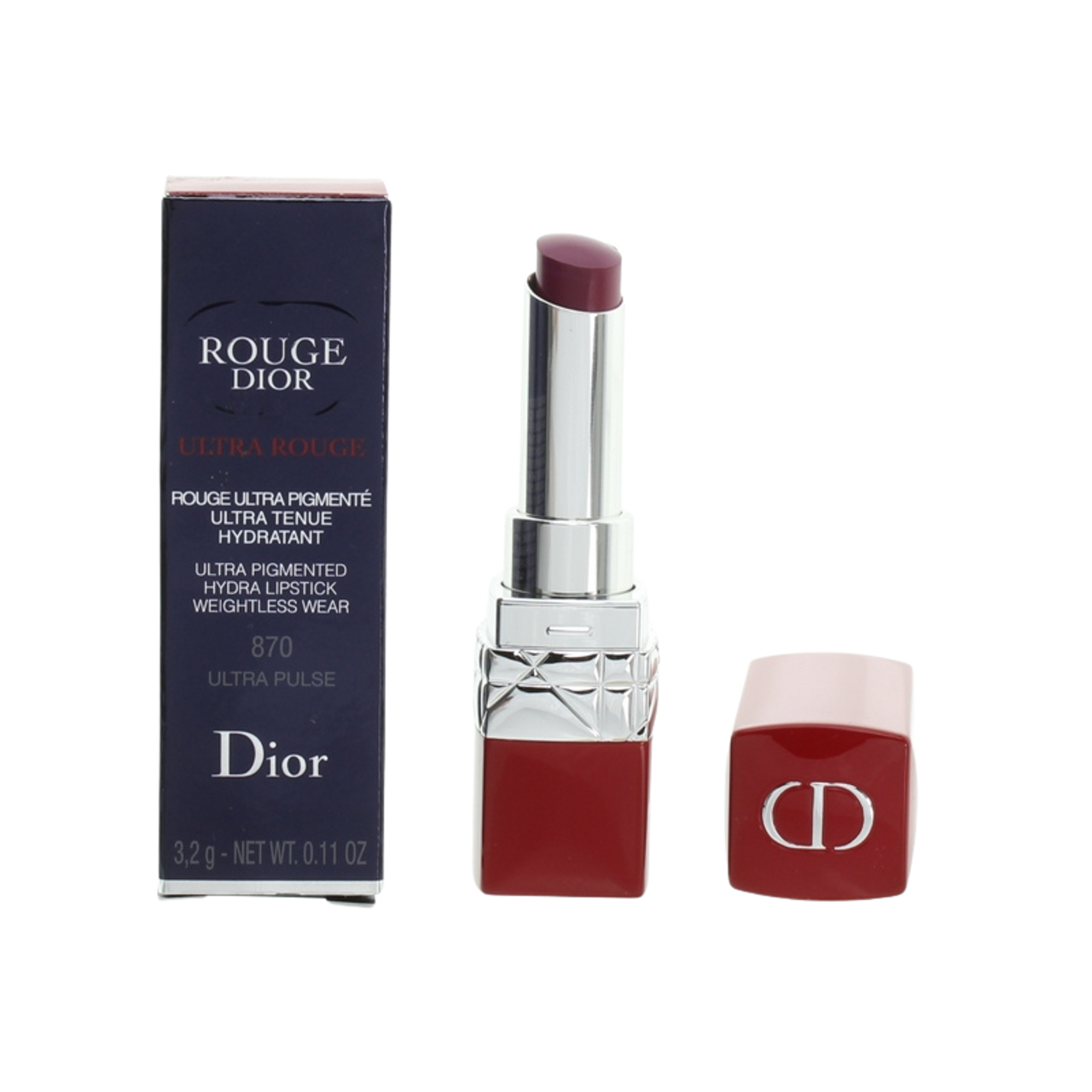 Buy Dior Rouge Ultra Rouge Hydra Lipstick - 870 Ultra Pulse online in Pakistan. 100% Authentic produc at Glamivo.pk. Fast shipping with cash on delivery