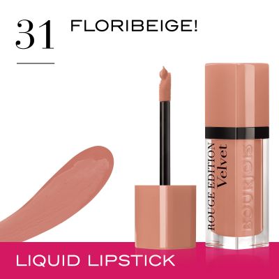 Buy Bourjois Rouge Edition Velvet Liquid Lipstick - 31 Floribeige online in Pakistan. 100% Authentic produc at Glamivo.pk. Fast shipping with cash on delivery