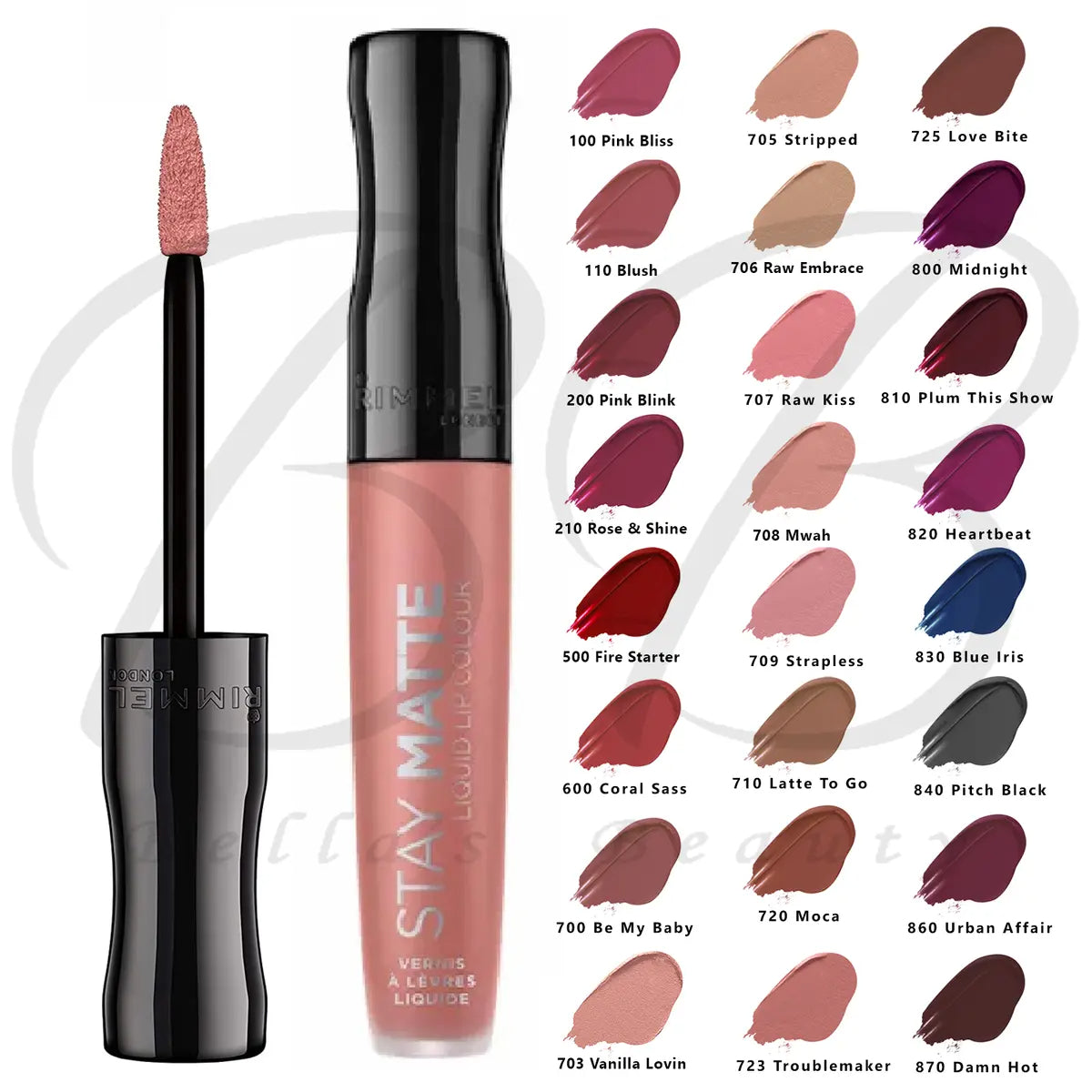 Buy Rimmel London Stay Matte Liquid Lip Colour - 709 Strapless online in Pakistan. 100% Authentic produc at Glamivo.pk. Fast shipping with cash on delivery